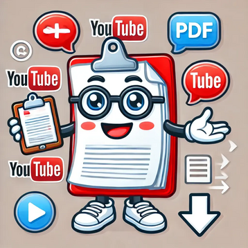 youtube comments to pdf